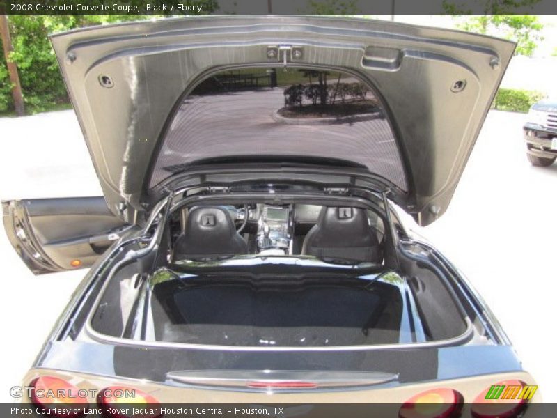 Black / Ebony 2008 Chevrolet Corvette Coupe