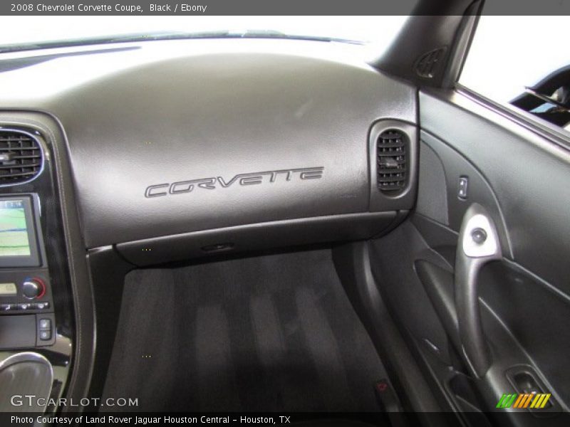 Black / Ebony 2008 Chevrolet Corvette Coupe