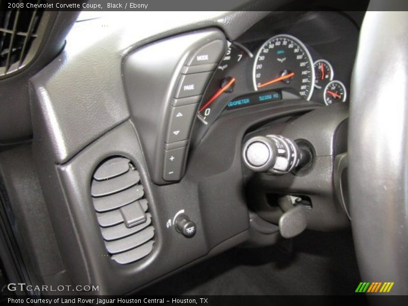Black / Ebony 2008 Chevrolet Corvette Coupe