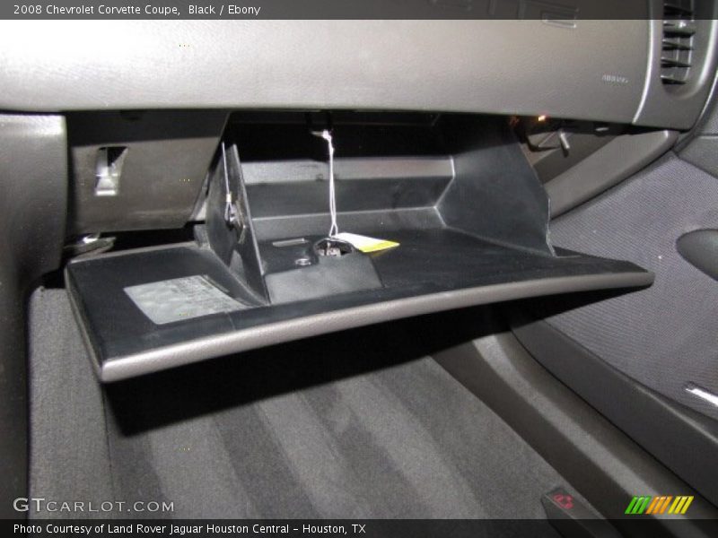 Black / Ebony 2008 Chevrolet Corvette Coupe