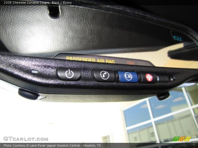 Black / Ebony 2008 Chevrolet Corvette Coupe