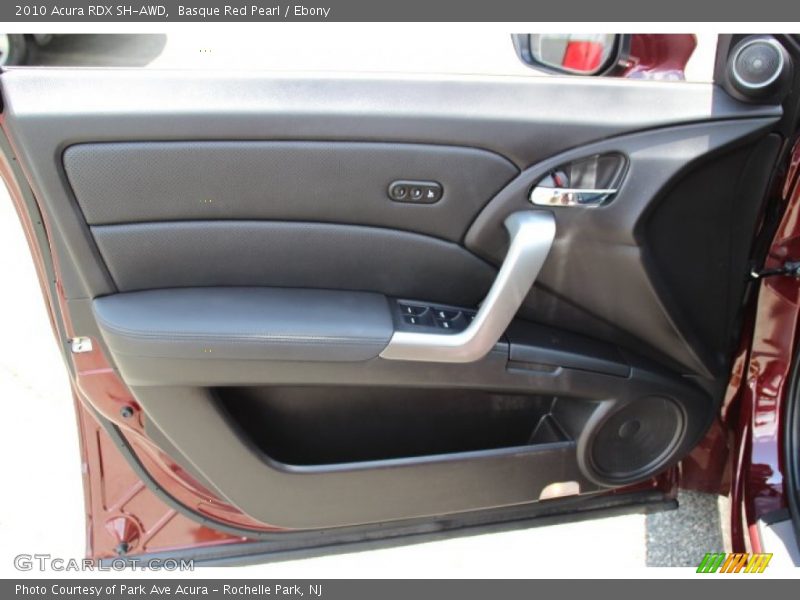 Basque Red Pearl / Ebony 2010 Acura RDX SH-AWD