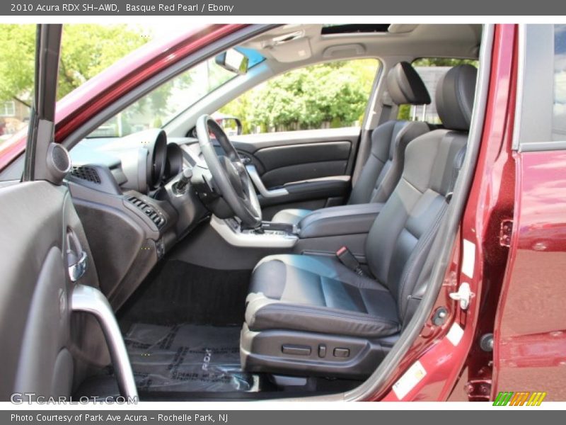 Basque Red Pearl / Ebony 2010 Acura RDX SH-AWD