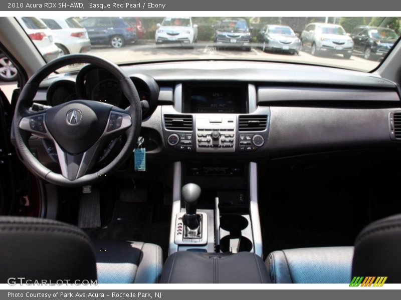 Basque Red Pearl / Ebony 2010 Acura RDX SH-AWD