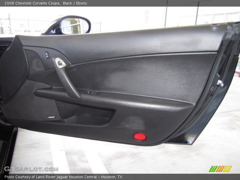 Black / Ebony 2008 Chevrolet Corvette Coupe