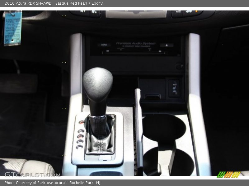 Basque Red Pearl / Ebony 2010 Acura RDX SH-AWD
