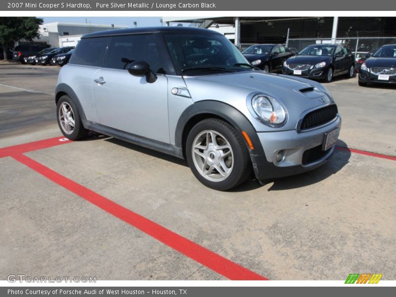 Pure Silver Metallic / Lounge Carbon Black 2007 Mini Cooper S Hardtop