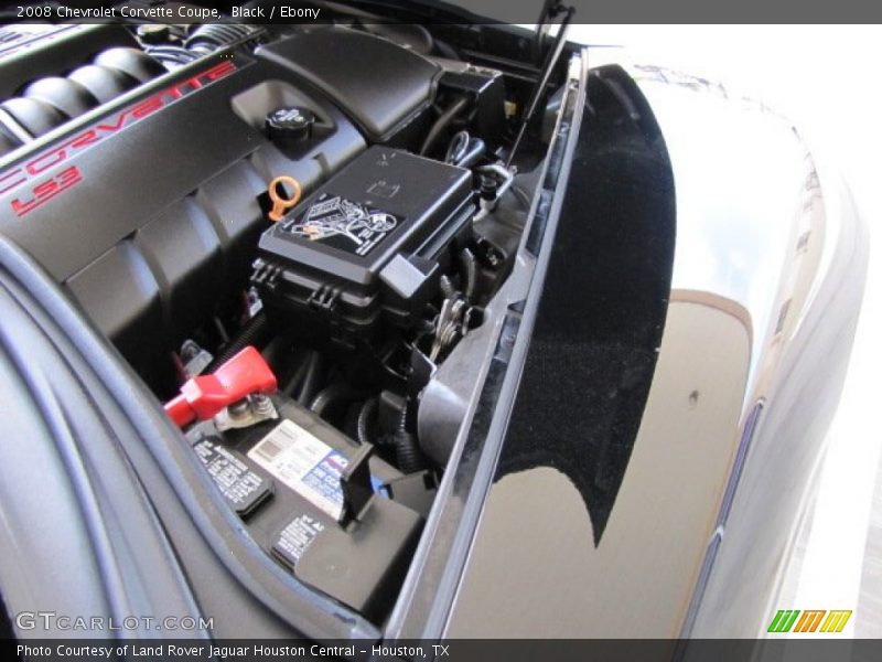 Black / Ebony 2008 Chevrolet Corvette Coupe