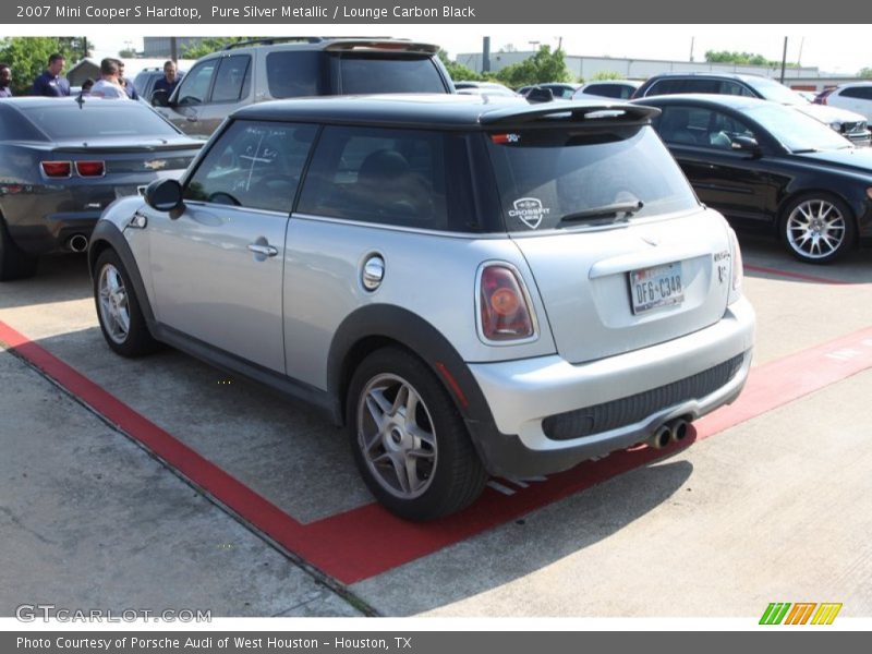 Pure Silver Metallic / Lounge Carbon Black 2007 Mini Cooper S Hardtop