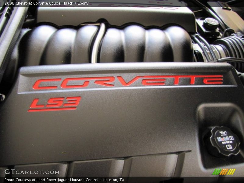  2008 Corvette Coupe Engine - 6.2 Liter OHV 16-Valve LS3 V8