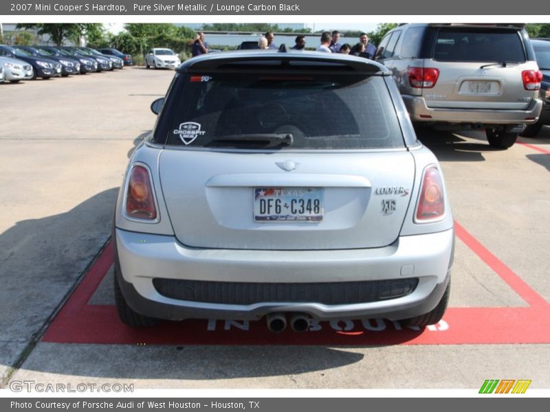 Pure Silver Metallic / Lounge Carbon Black 2007 Mini Cooper S Hardtop