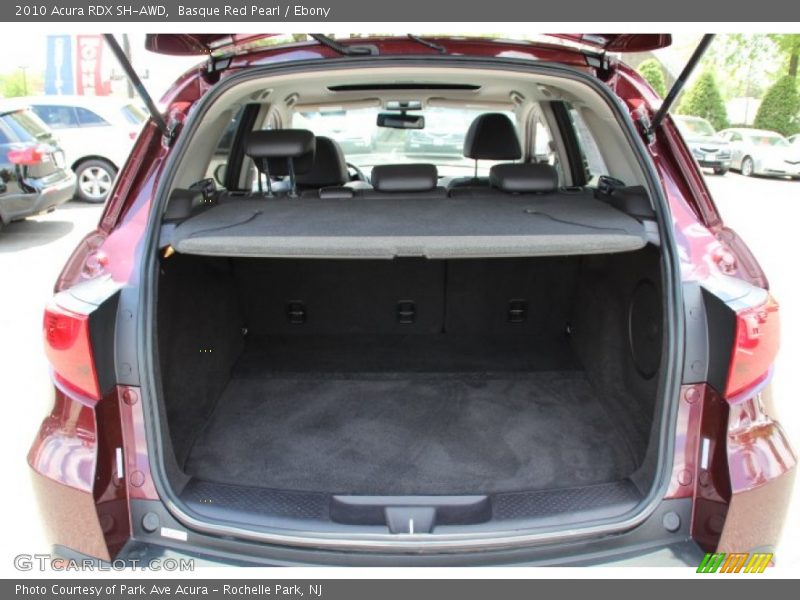 Basque Red Pearl / Ebony 2010 Acura RDX SH-AWD