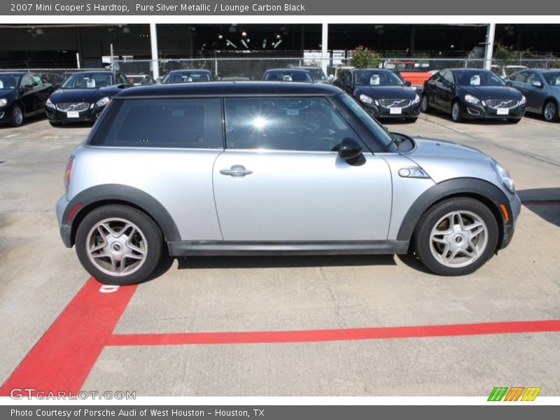 Pure Silver Metallic / Lounge Carbon Black 2007 Mini Cooper S Hardtop