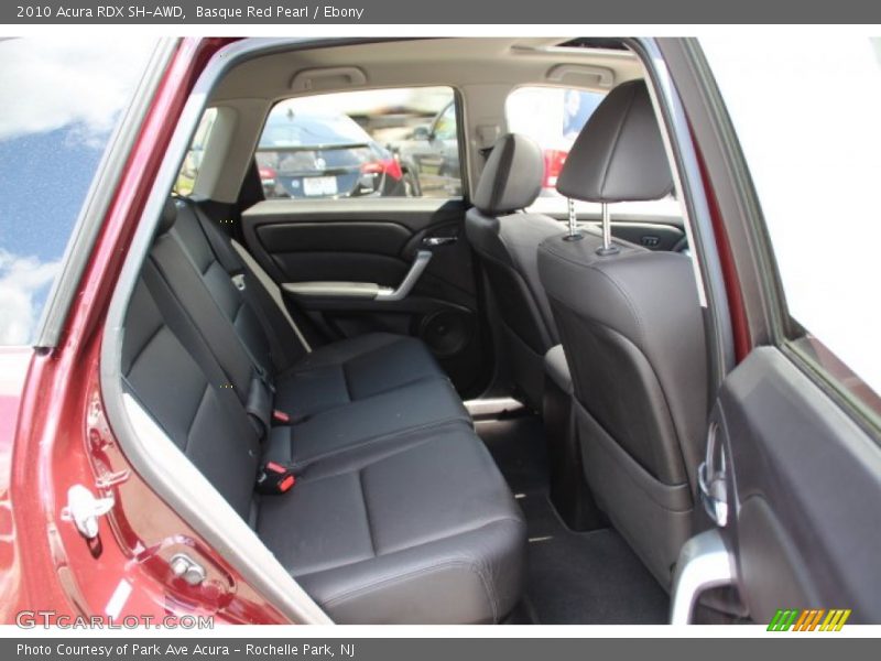Basque Red Pearl / Ebony 2010 Acura RDX SH-AWD