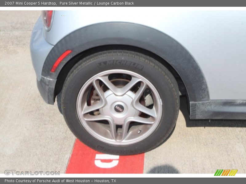Pure Silver Metallic / Lounge Carbon Black 2007 Mini Cooper S Hardtop