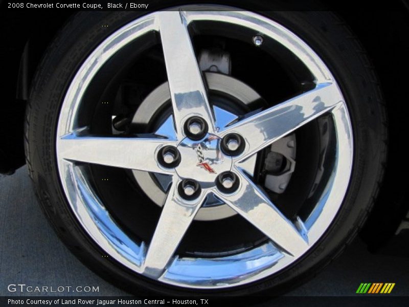 Black / Ebony 2008 Chevrolet Corvette Coupe