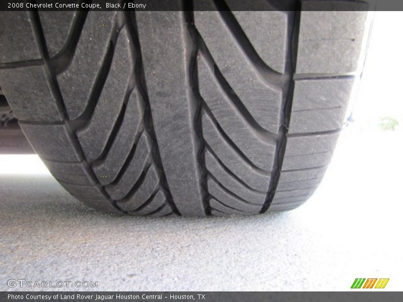 Black / Ebony 2008 Chevrolet Corvette Coupe