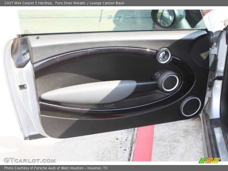 Pure Silver Metallic / Lounge Carbon Black 2007 Mini Cooper S Hardtop