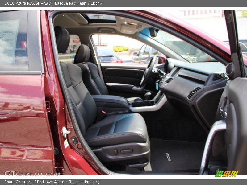 Basque Red Pearl / Ebony 2010 Acura RDX SH-AWD