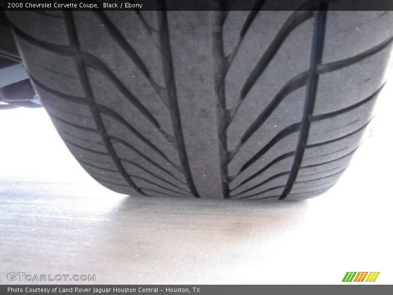 Black / Ebony 2008 Chevrolet Corvette Coupe