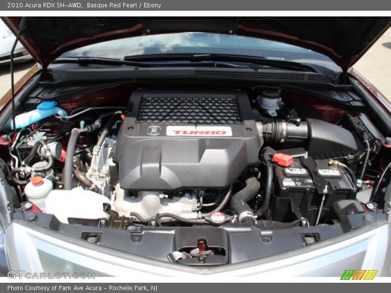 Basque Red Pearl / Ebony 2010 Acura RDX SH-AWD