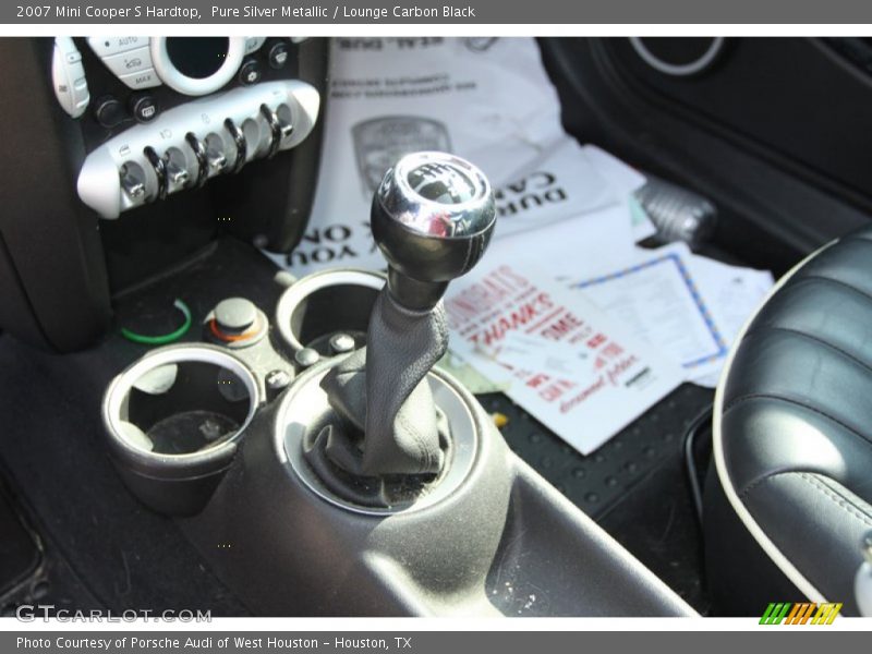 Pure Silver Metallic / Lounge Carbon Black 2007 Mini Cooper S Hardtop