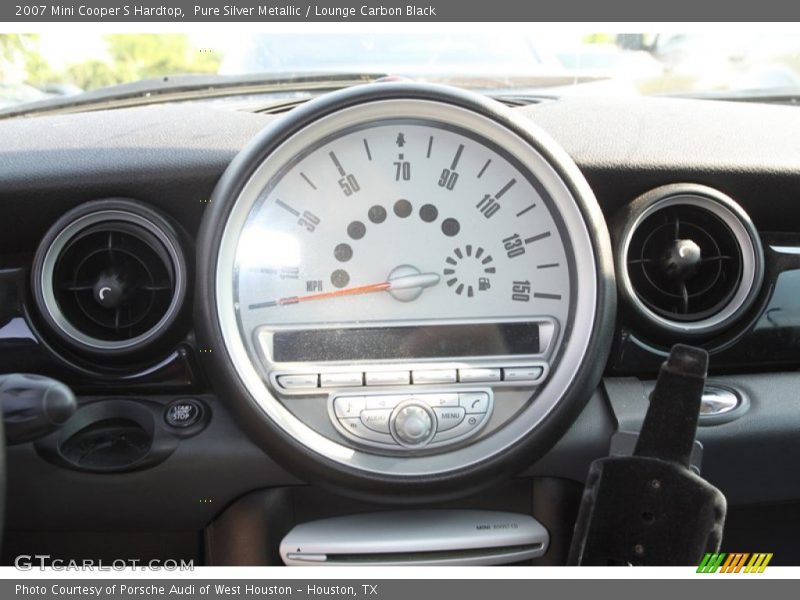 Pure Silver Metallic / Lounge Carbon Black 2007 Mini Cooper S Hardtop