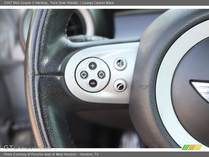 Pure Silver Metallic / Lounge Carbon Black 2007 Mini Cooper S Hardtop