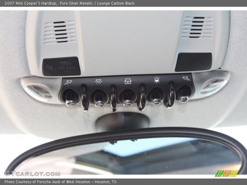 Pure Silver Metallic / Lounge Carbon Black 2007 Mini Cooper S Hardtop