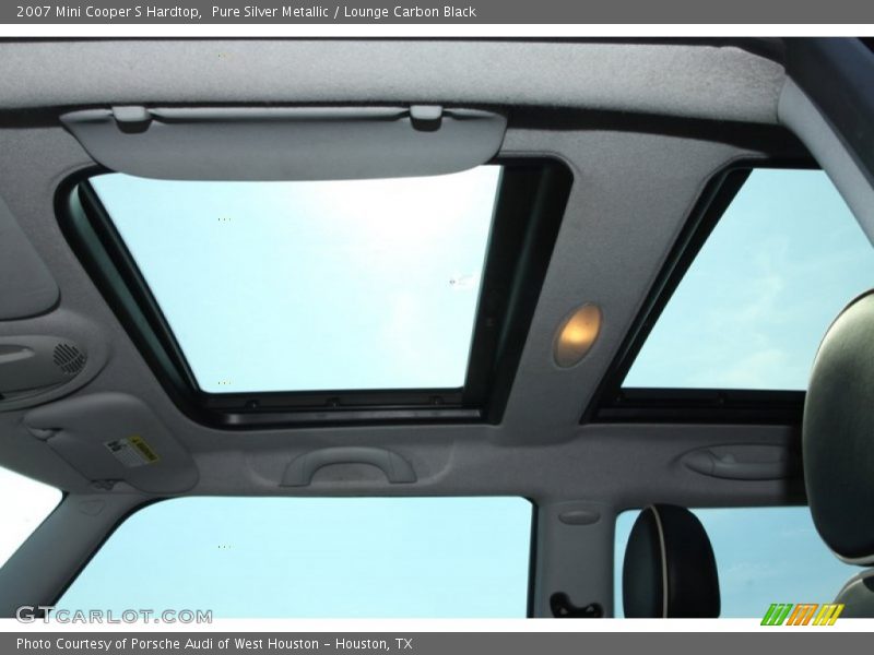 Pure Silver Metallic / Lounge Carbon Black 2007 Mini Cooper S Hardtop