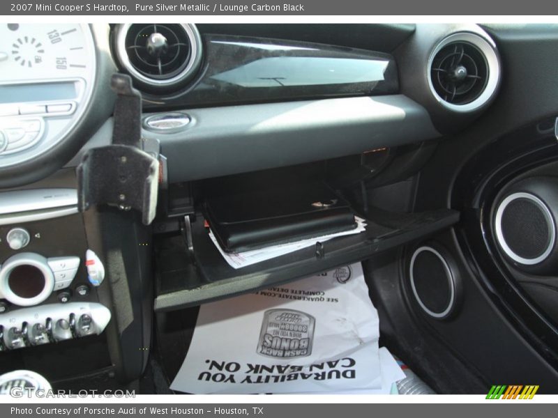 Pure Silver Metallic / Lounge Carbon Black 2007 Mini Cooper S Hardtop