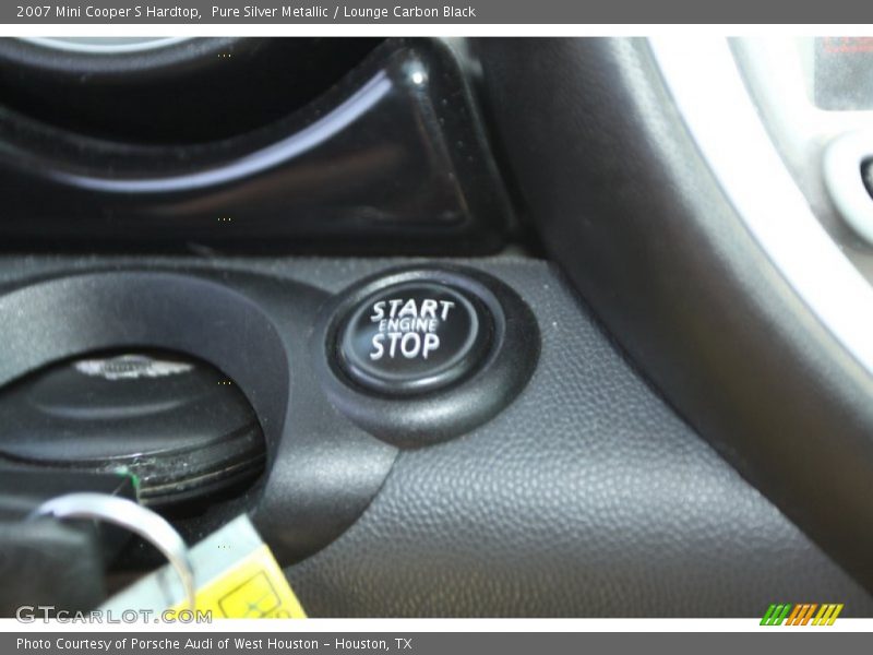 Pure Silver Metallic / Lounge Carbon Black 2007 Mini Cooper S Hardtop