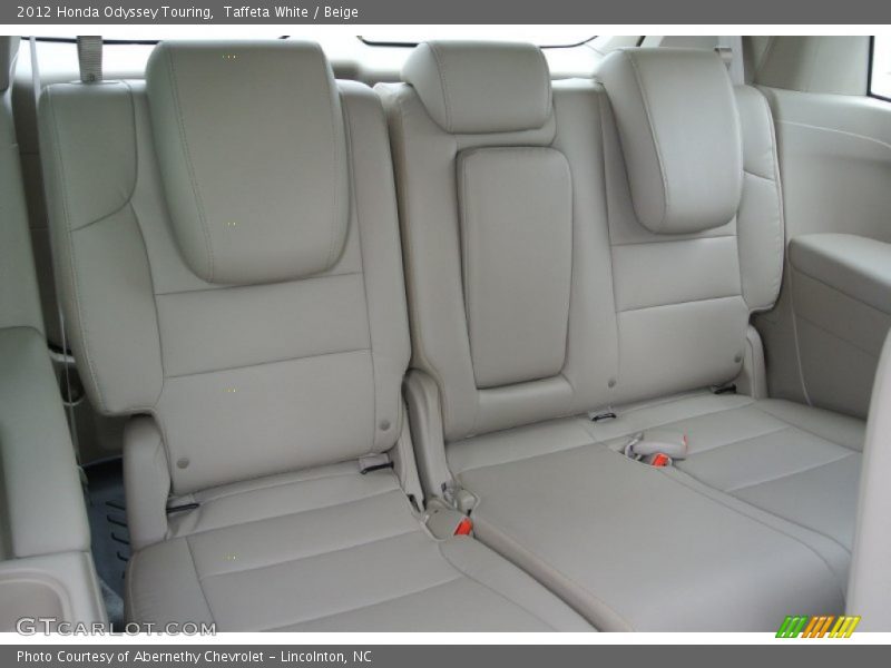 Taffeta White / Beige 2012 Honda Odyssey Touring