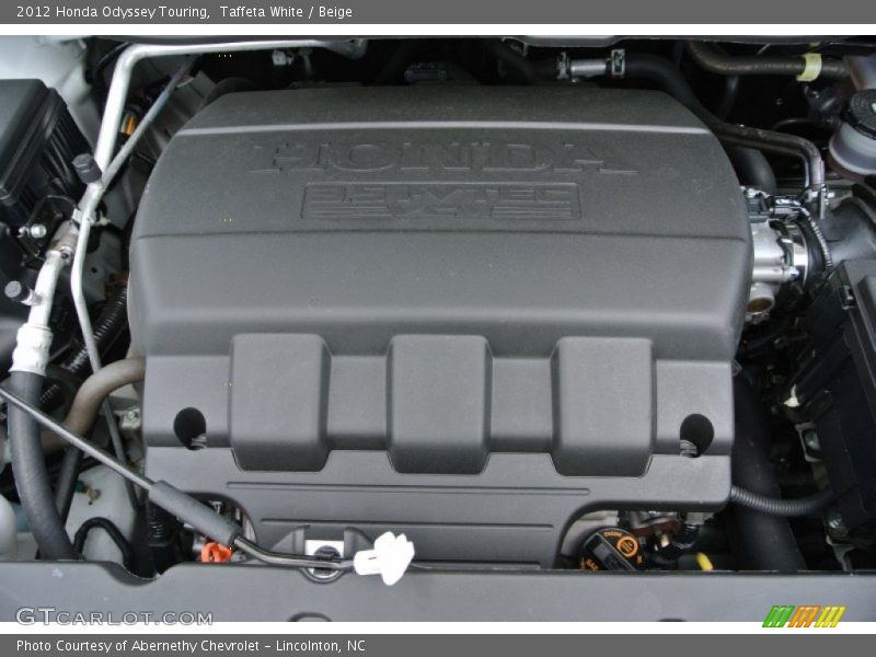 Taffeta White / Beige 2012 Honda Odyssey Touring
