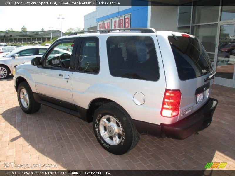 Silver Frost Metallic / Dark Graphite 2001 Ford Explorer Sport 4x4