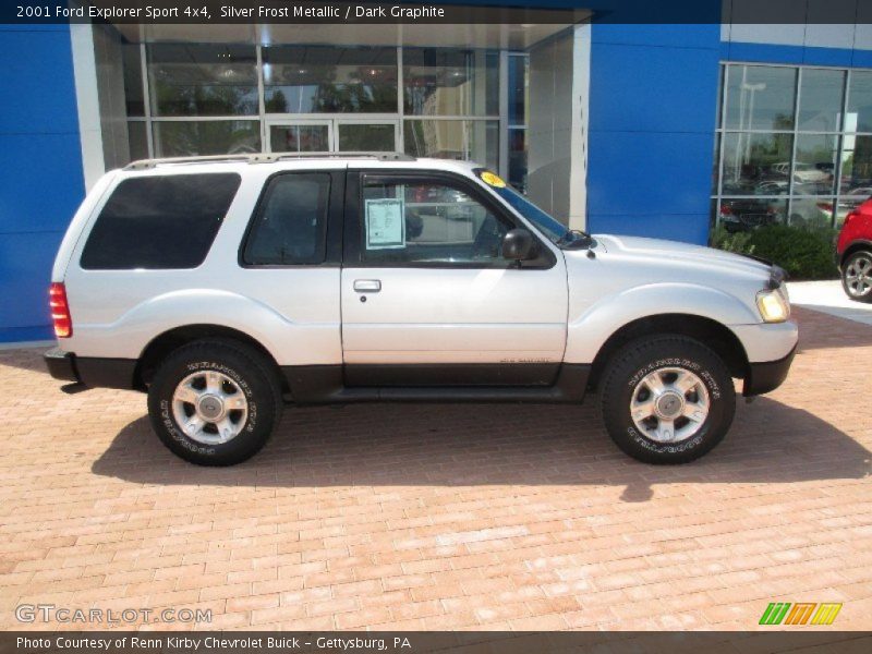 Silver Frost Metallic / Dark Graphite 2001 Ford Explorer Sport 4x4