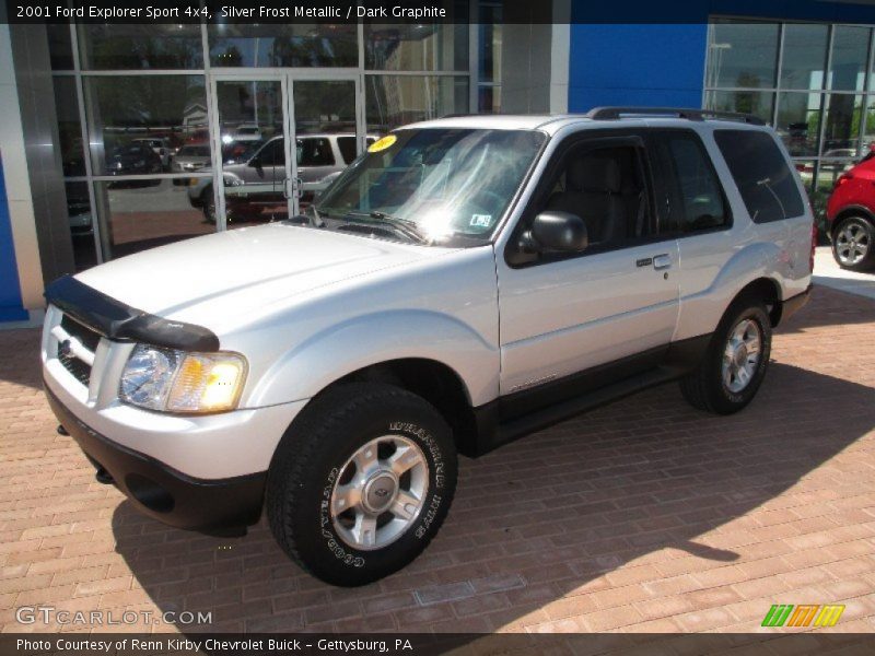 Silver Frost Metallic / Dark Graphite 2001 Ford Explorer Sport 4x4