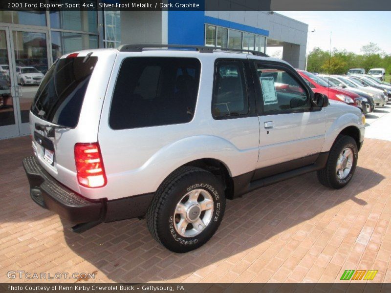 Silver Frost Metallic / Dark Graphite 2001 Ford Explorer Sport 4x4