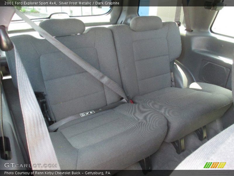 Silver Frost Metallic / Dark Graphite 2001 Ford Explorer Sport 4x4