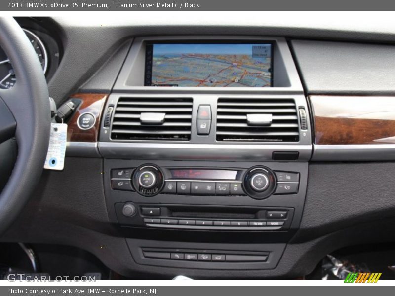 Titanium Silver Metallic / Black 2013 BMW X5 xDrive 35i Premium