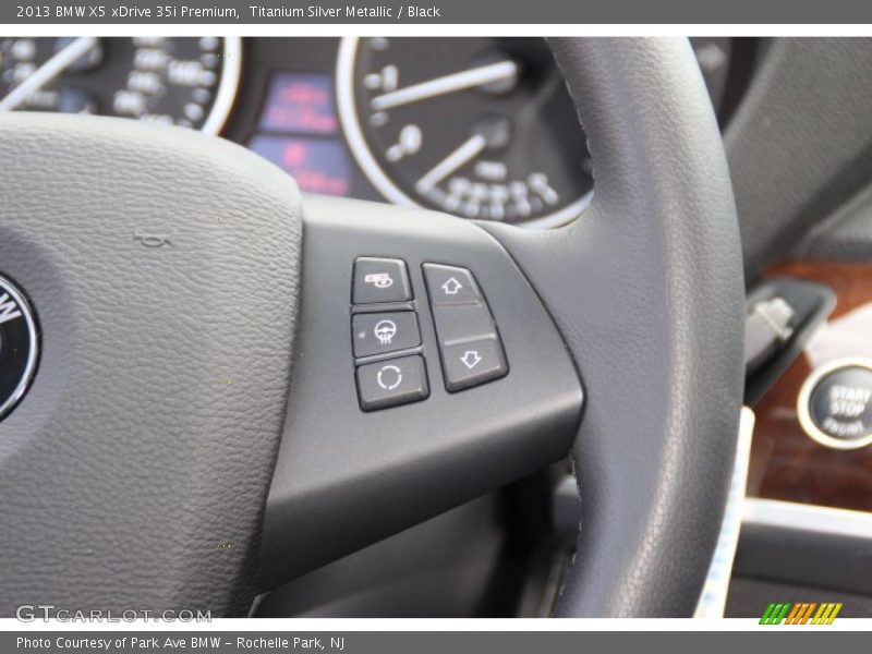 Titanium Silver Metallic / Black 2013 BMW X5 xDrive 35i Premium