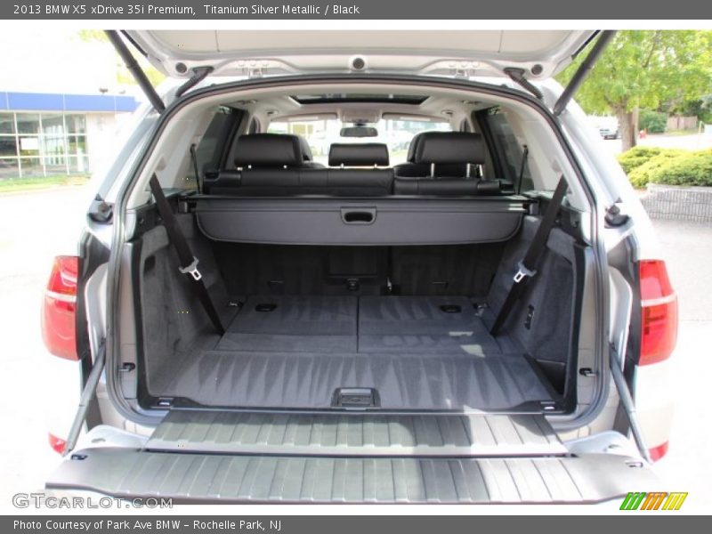 Titanium Silver Metallic / Black 2013 BMW X5 xDrive 35i Premium