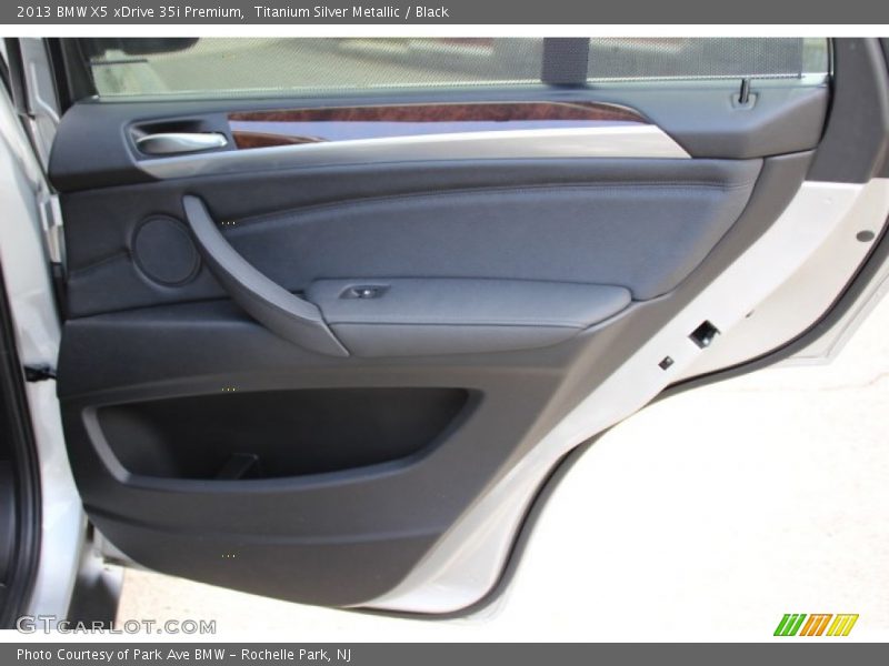 Titanium Silver Metallic / Black 2013 BMW X5 xDrive 35i Premium