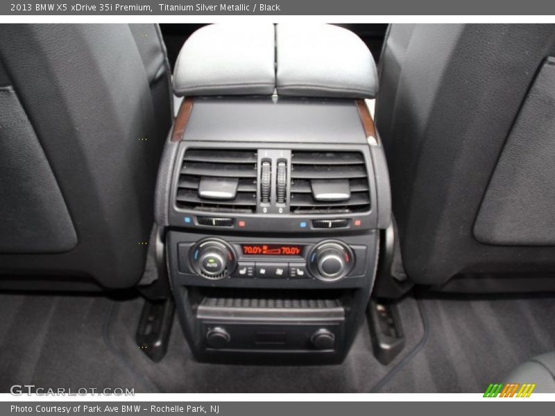 Titanium Silver Metallic / Black 2013 BMW X5 xDrive 35i Premium