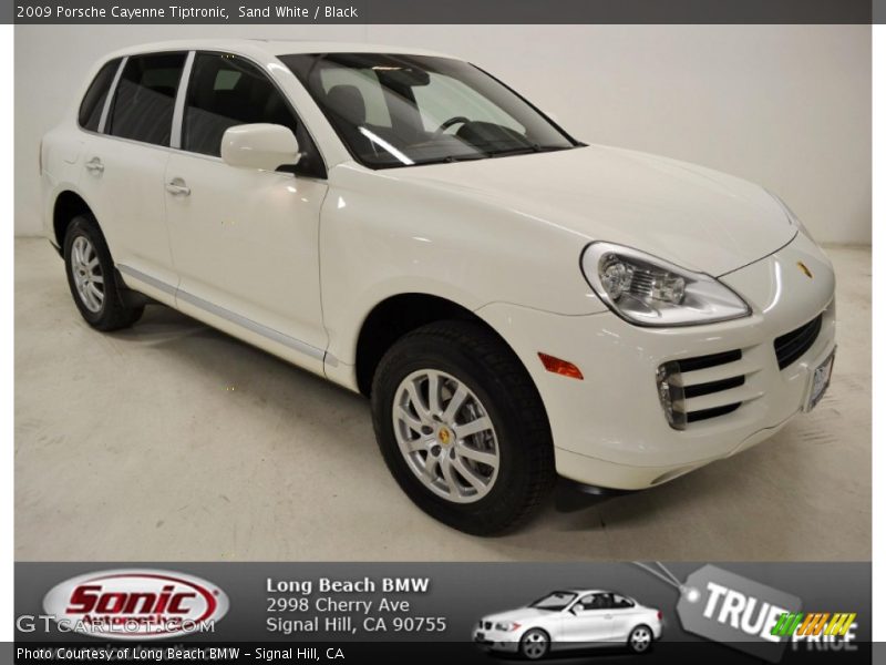 Sand White / Black 2009 Porsche Cayenne Tiptronic