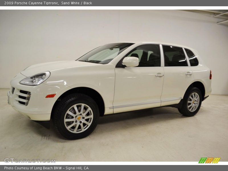 Sand White / Black 2009 Porsche Cayenne Tiptronic