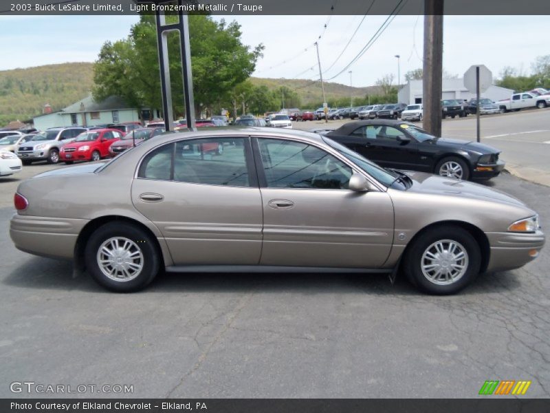 Light Bronzemist Metallic / Taupe 2003 Buick LeSabre Limited