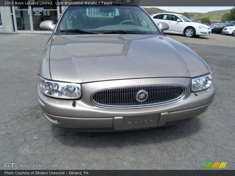 Light Bronzemist Metallic / Taupe 2003 Buick LeSabre Limited