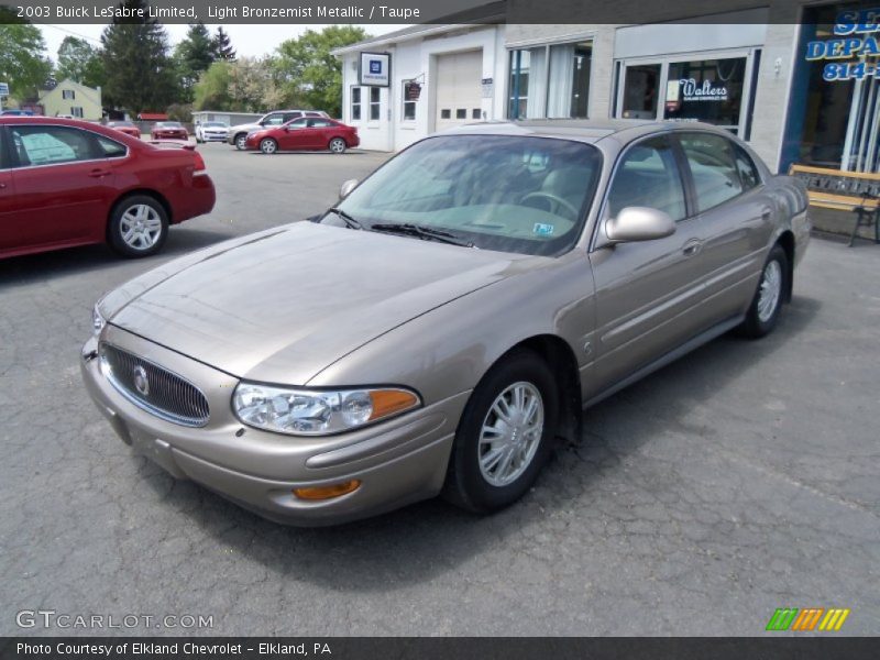 Light Bronzemist Metallic / Taupe 2003 Buick LeSabre Limited