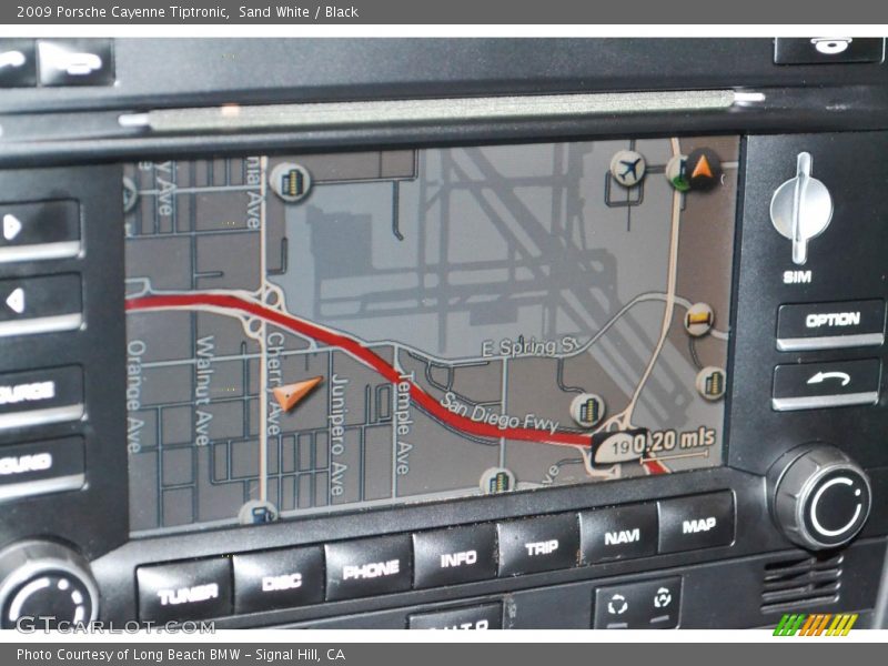 Navigation of 2009 Cayenne Tiptronic
